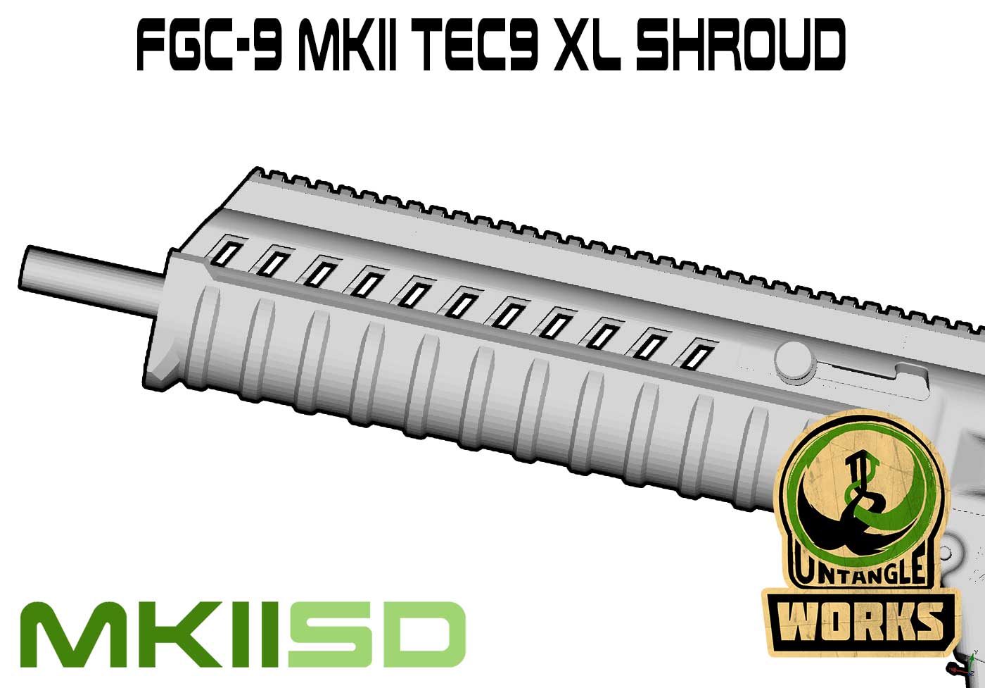 FGC9-MKIISD TEC9 XL SHROUD set