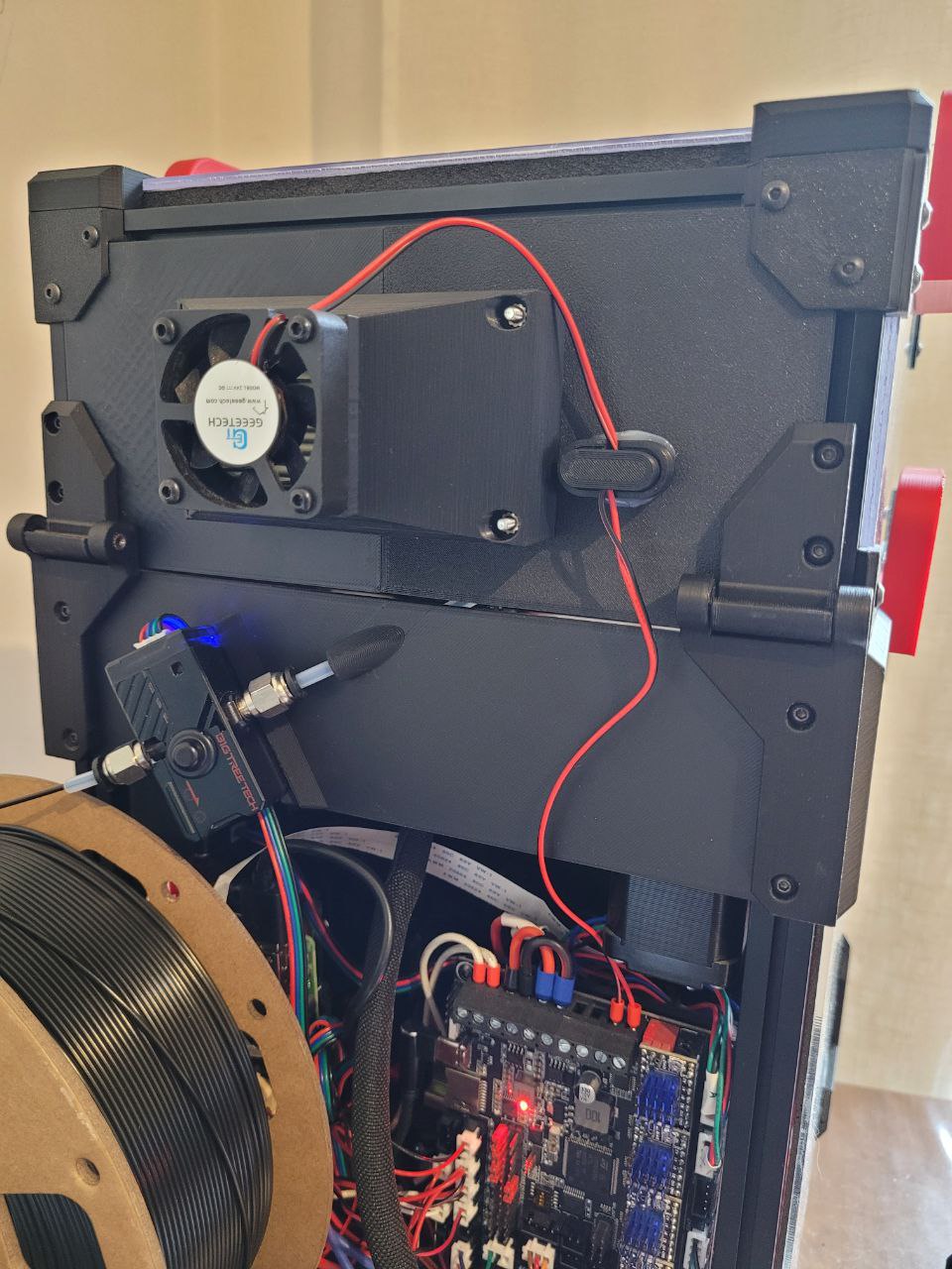 Voron 0.2 filtered tophat exhaust