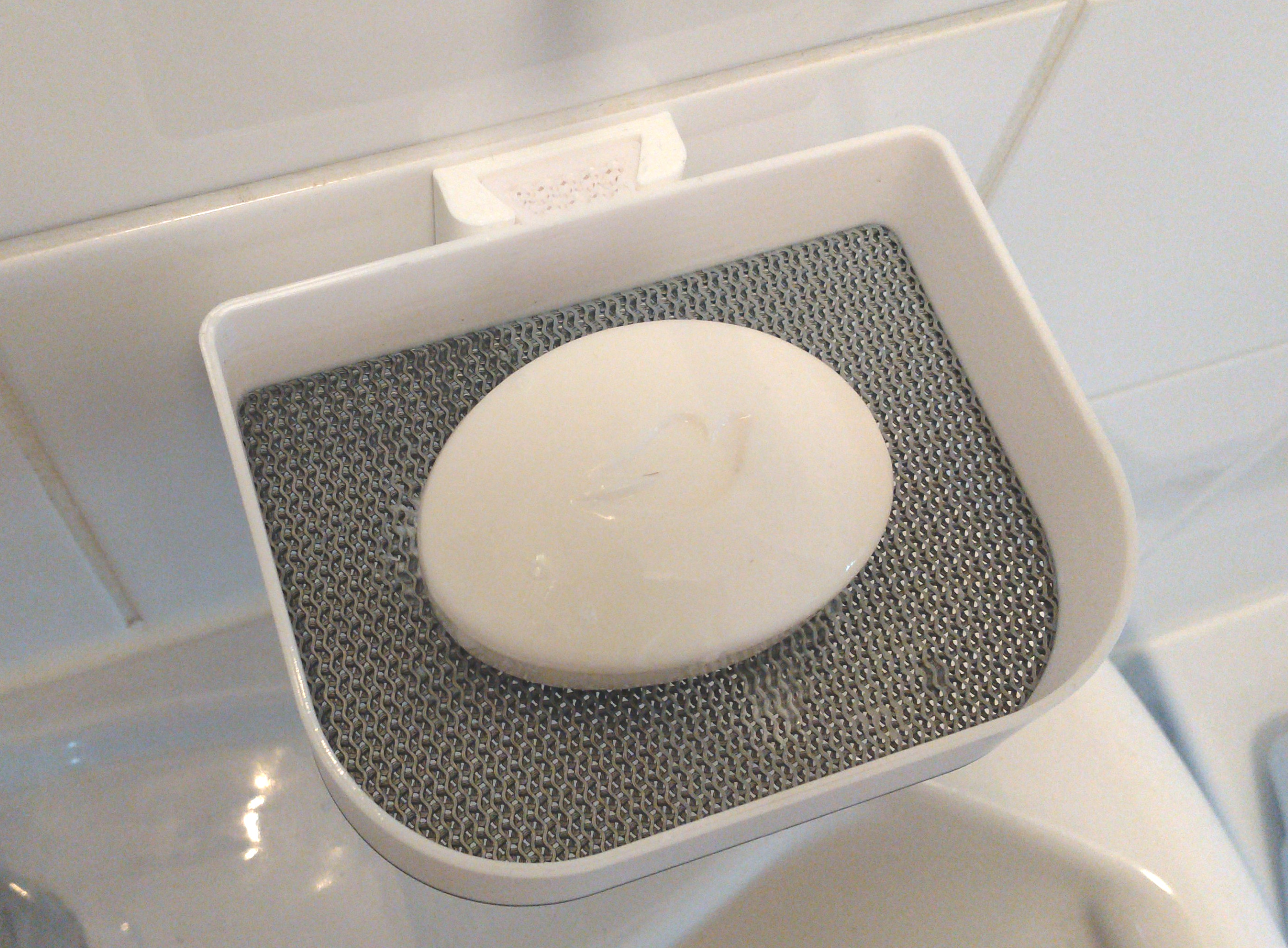 Floating Soap Dish with Bottom drainage