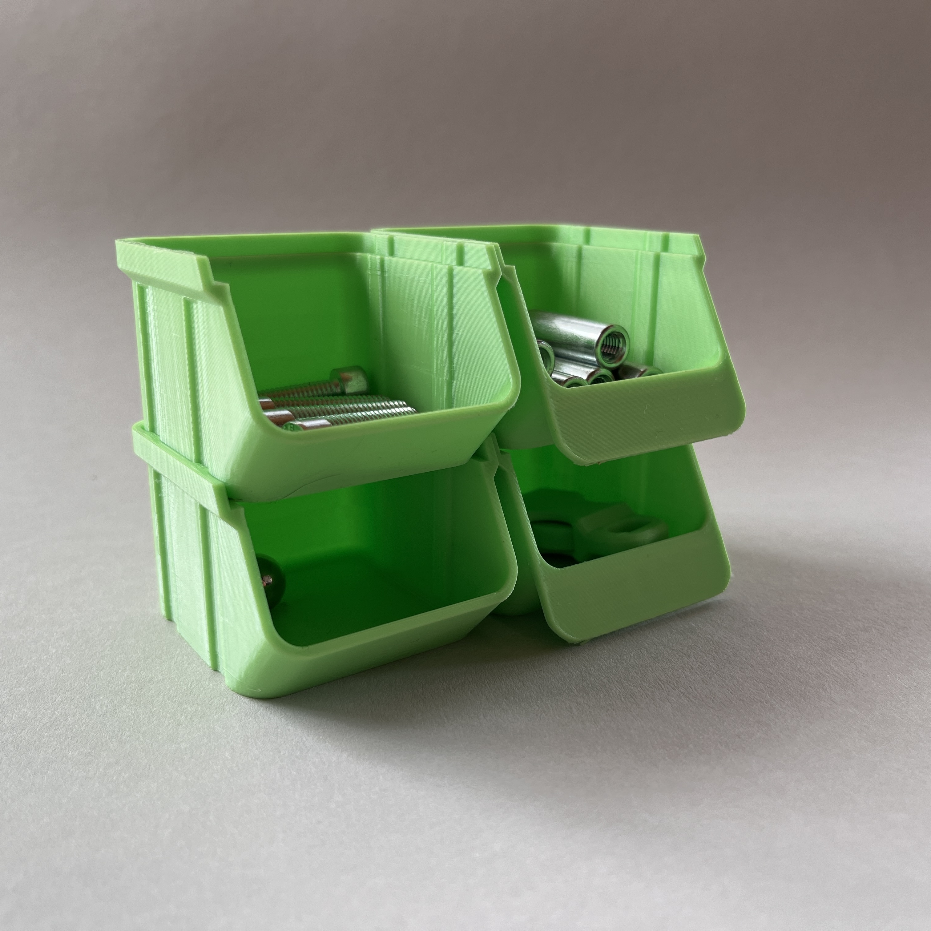Mini Sichtlagerbox - Tiny Stackable Box