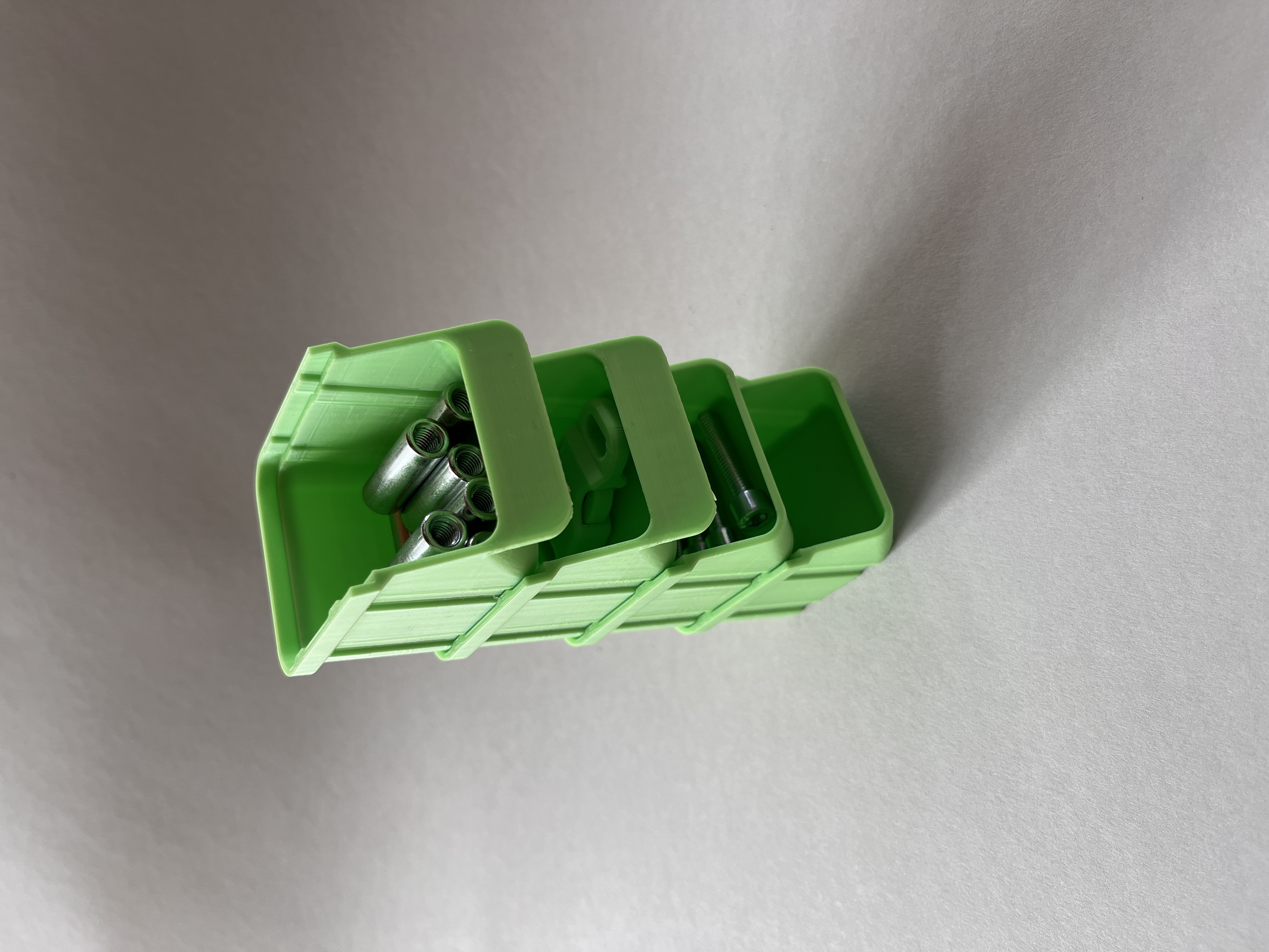 Miniatura 3 do modelo 3D Mini Sichtlagerbox - Tiny Stackable Box
