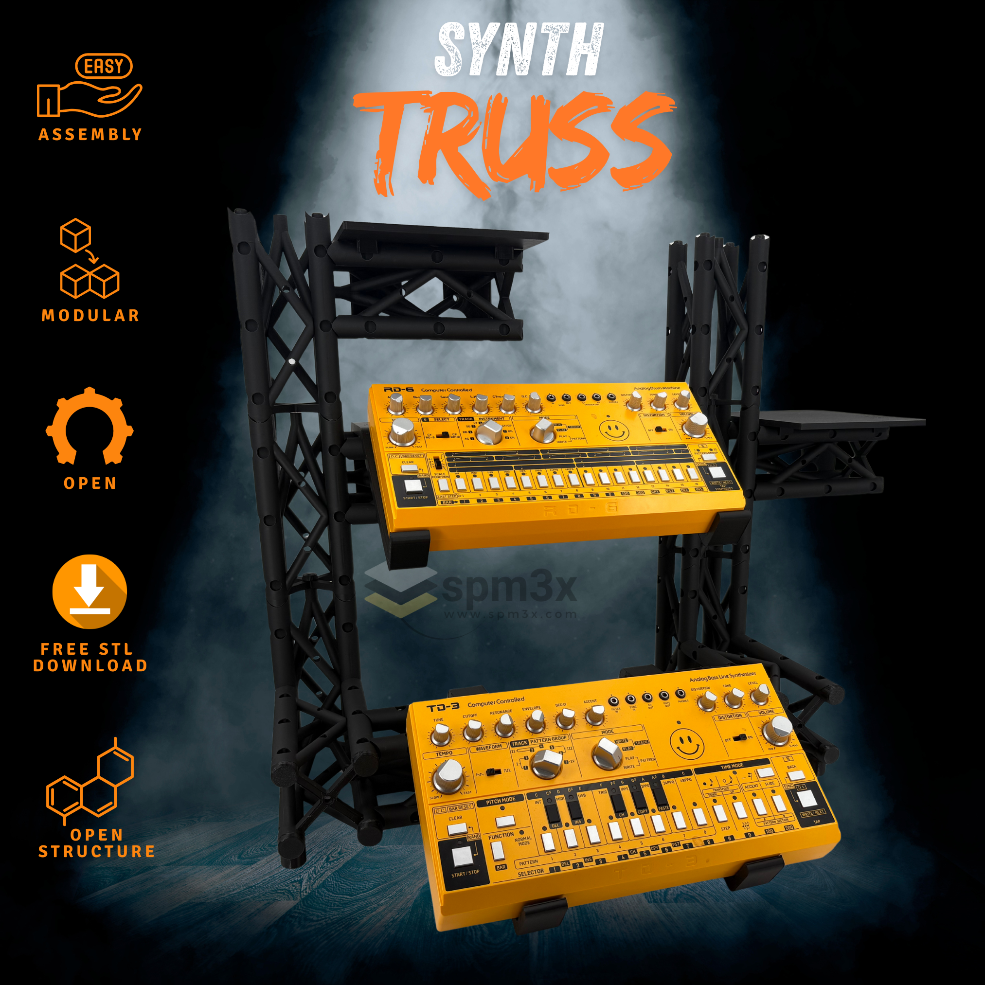 Synth Truss Modular Stand