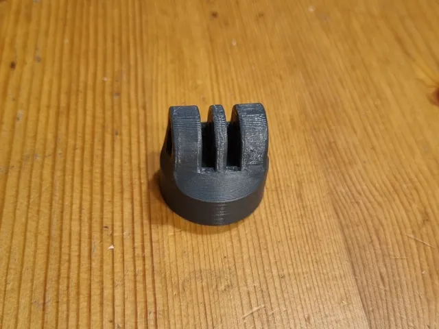 GoPro mount base for 1/4" to 3/8" adapter