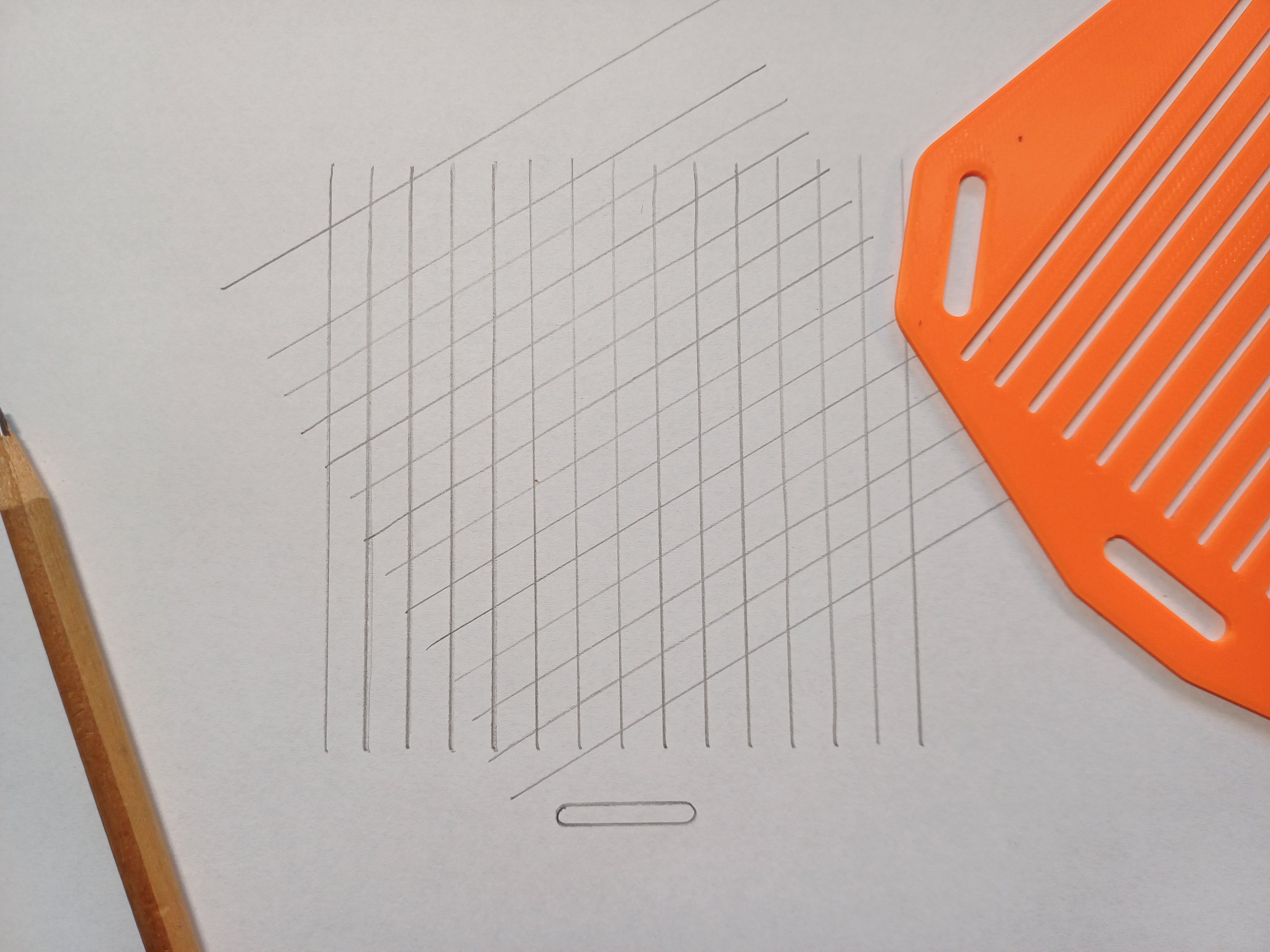 Miniatura 10 do modelo 3D Easy isometric grid template - parametric