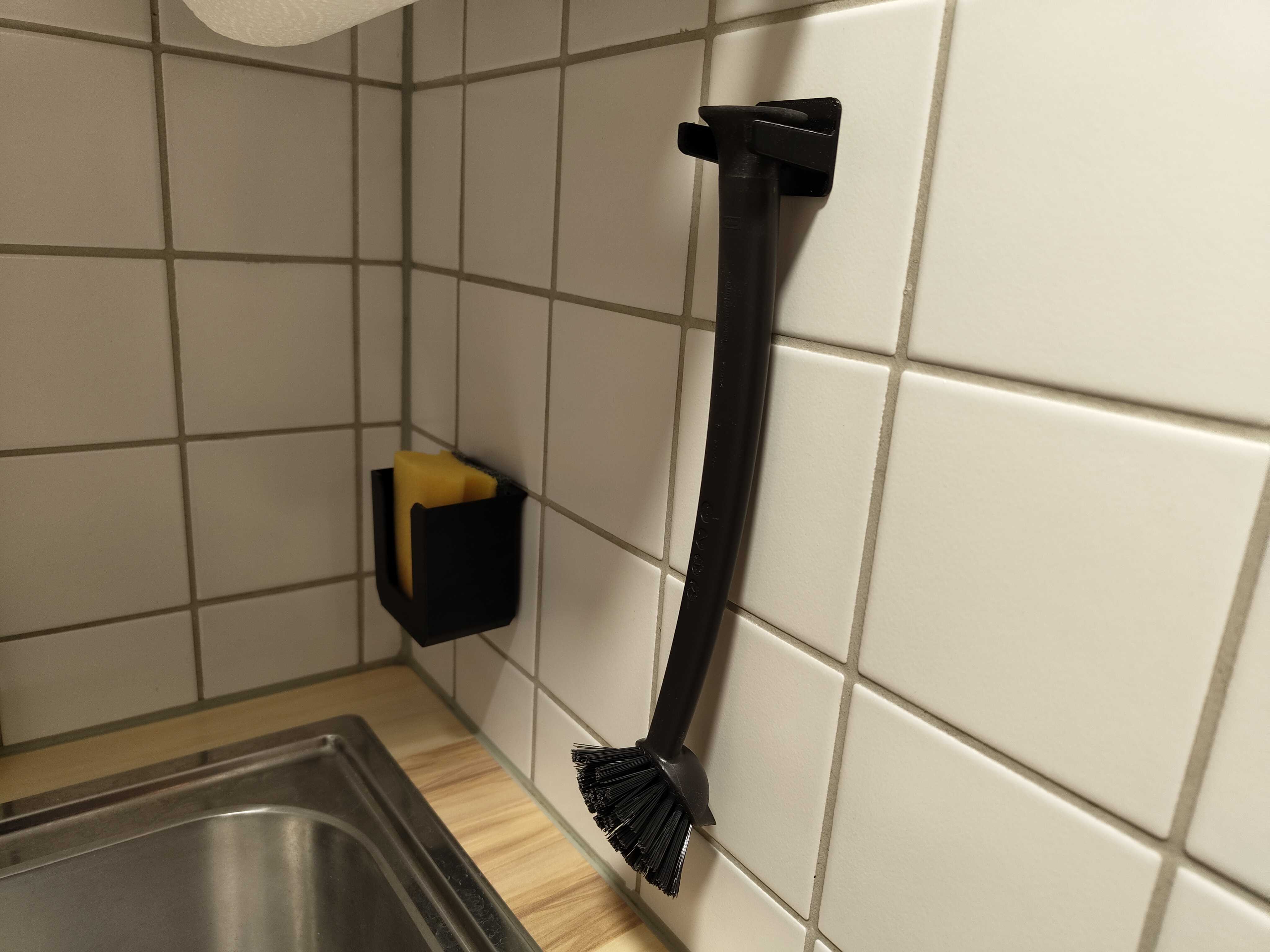 Ikea RINNIG dishwashing brush wall mount