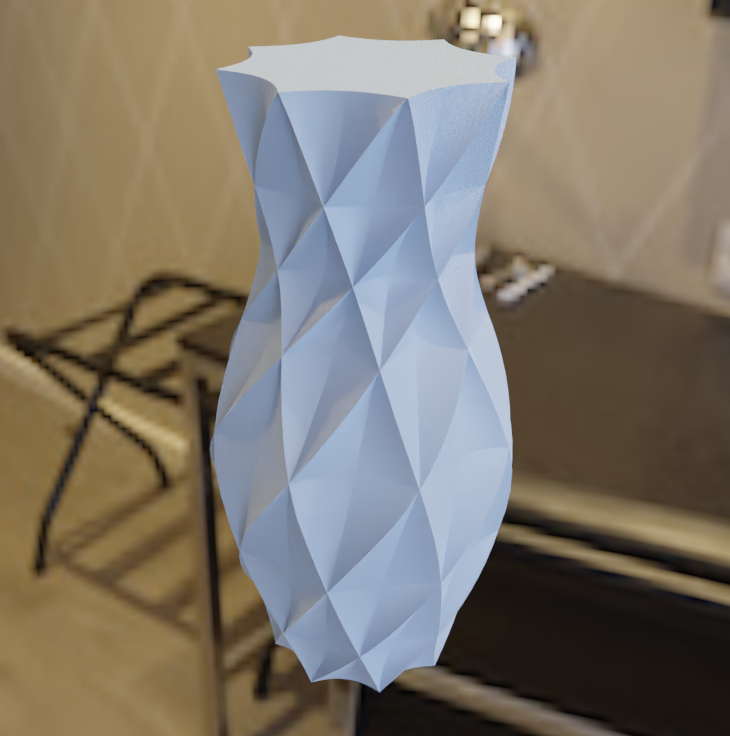 Double Twist Star Vase