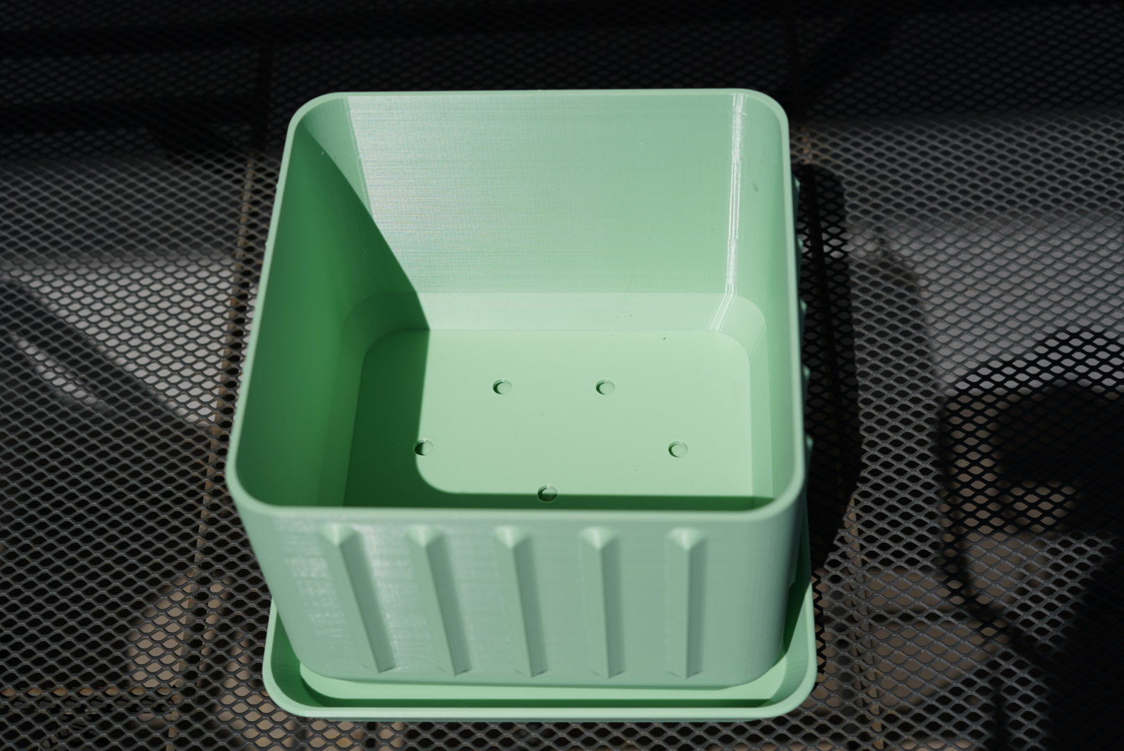 Miniatura 3 do modelo 3D Modern big square planter