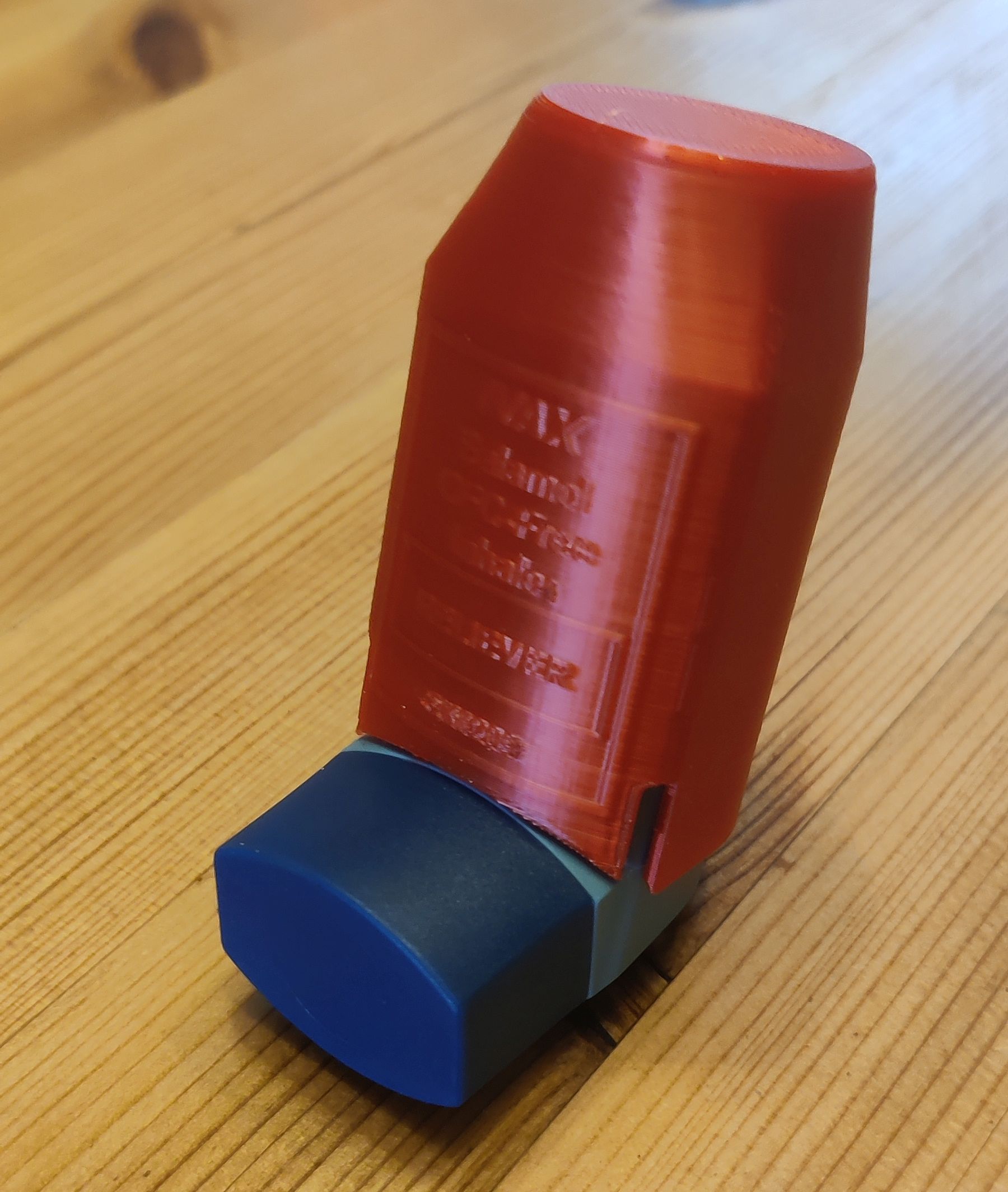 Inhaler Cover - Salamol & Cap 3D model