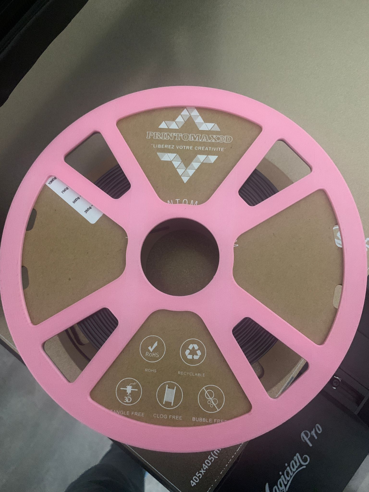 Carboard Spool adapter Printomax 3D