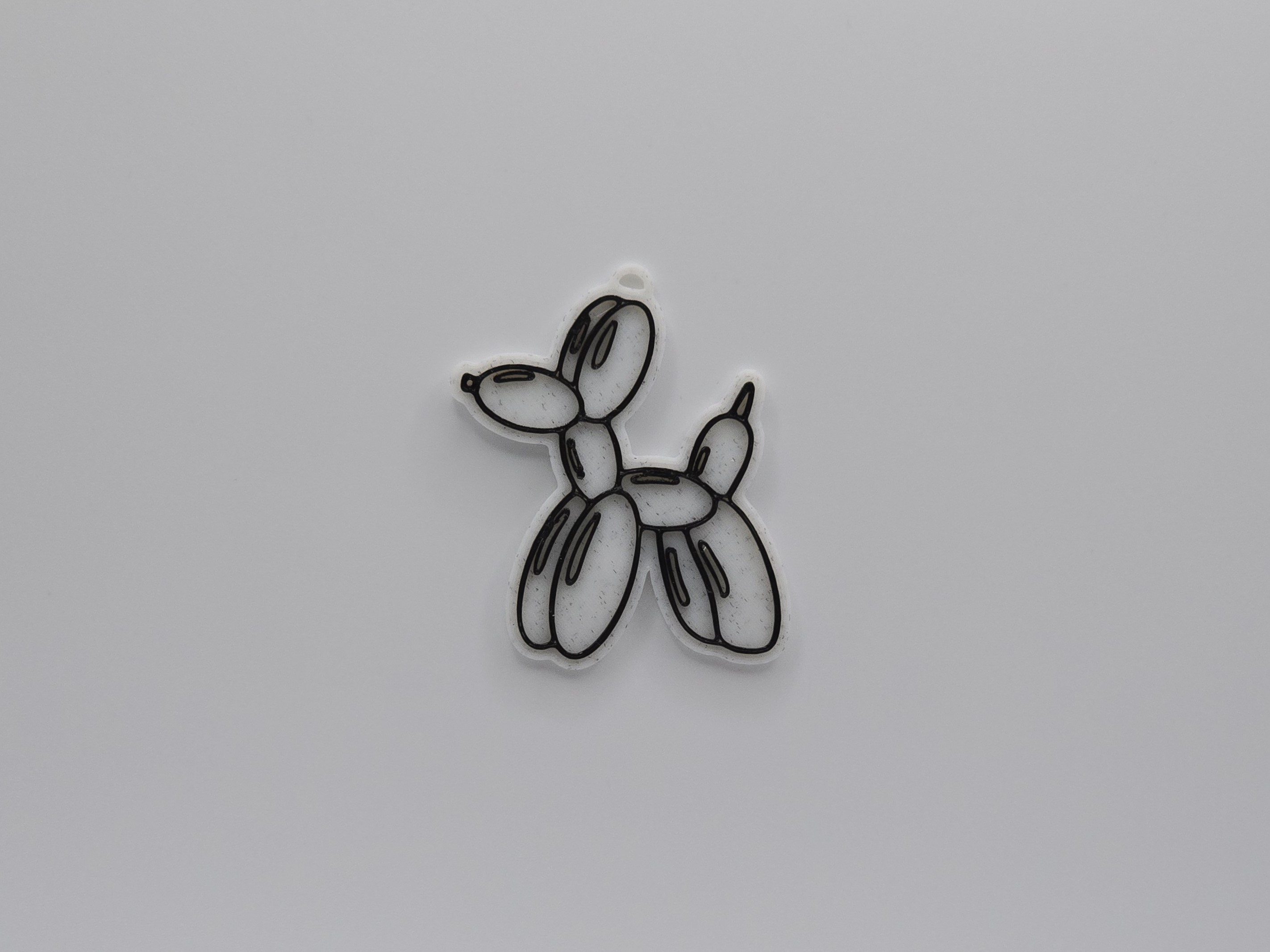 Balloon Dog Keychain