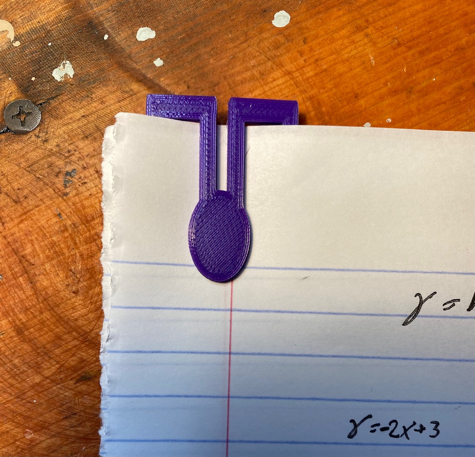 Quick and Easy to Print Paperclip by Dart Dust Download free STL