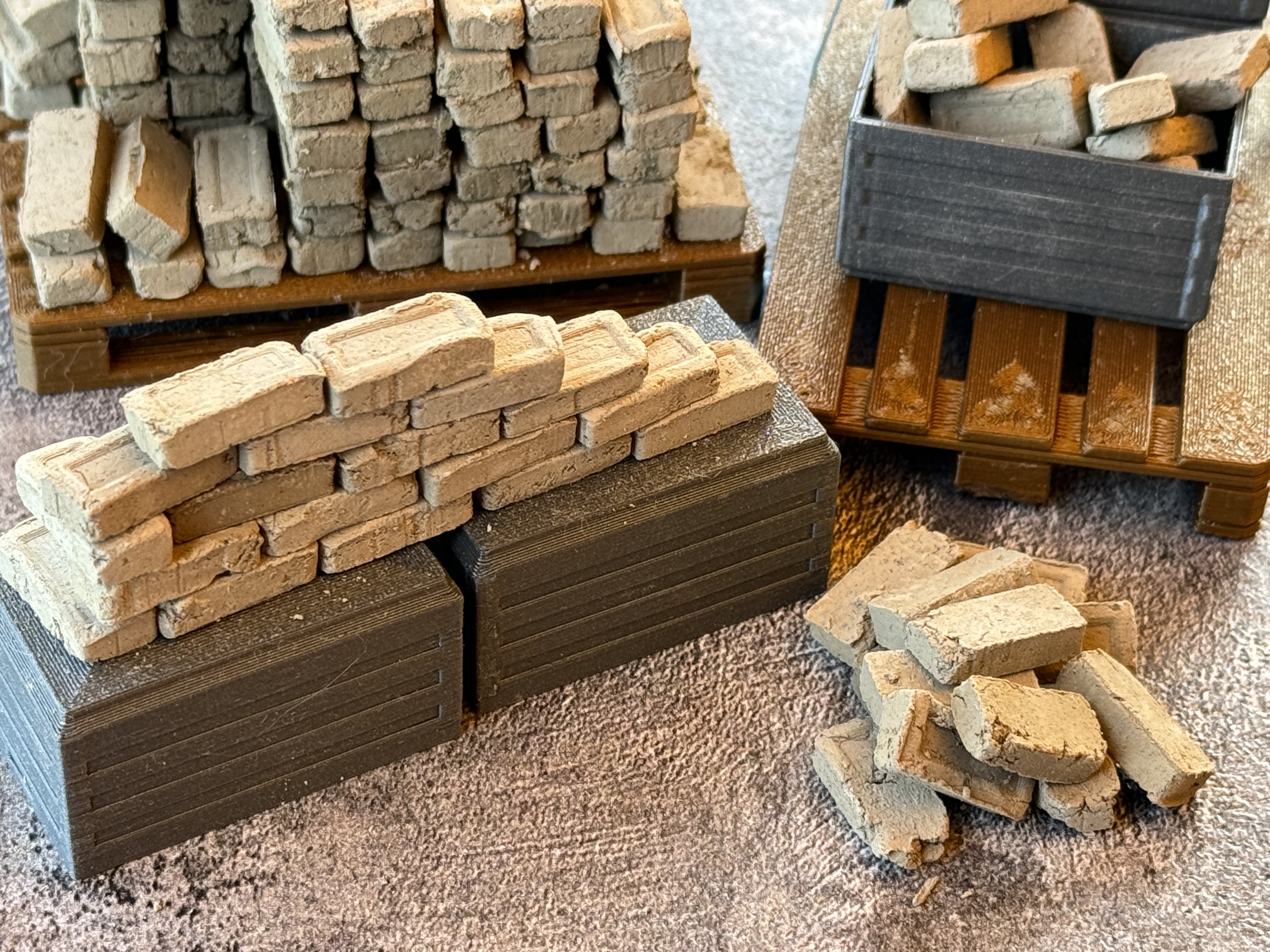 Brick Press 1/10 scale