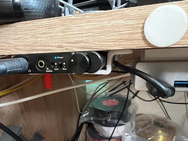 topping NX4 DSD under desk holder