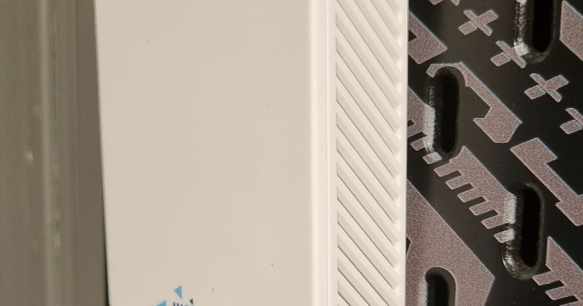 ZTE ZXHN F601 SKADIS MOUNT by Berk Caglar | Download free STL model ...
