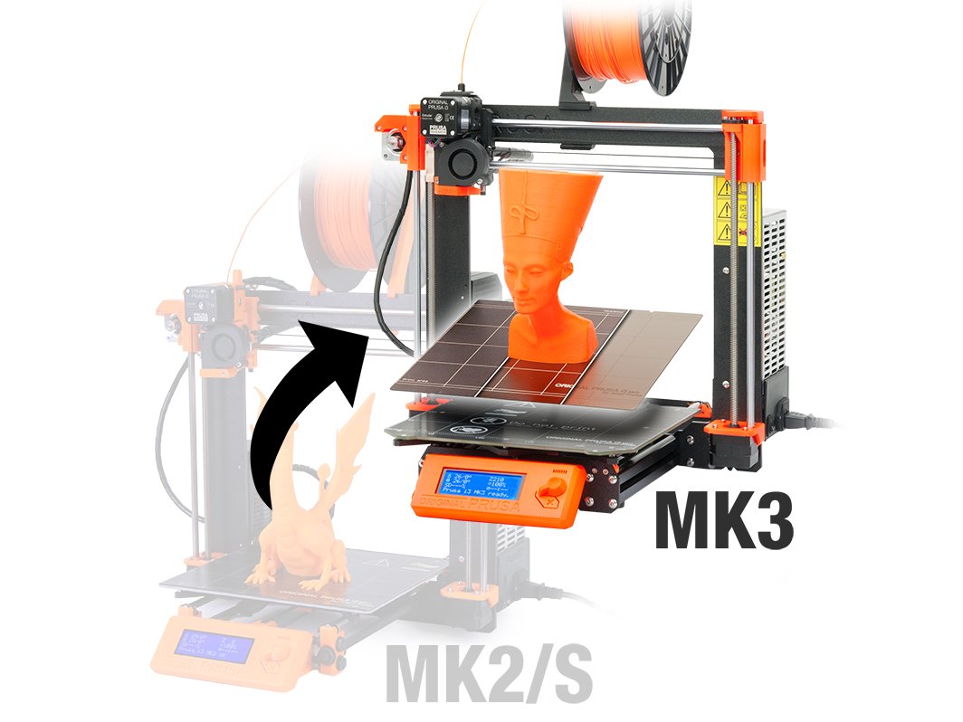 I3 MK2S To MK3 Upgrade Printable Parts Por Prusa Research Descargar 