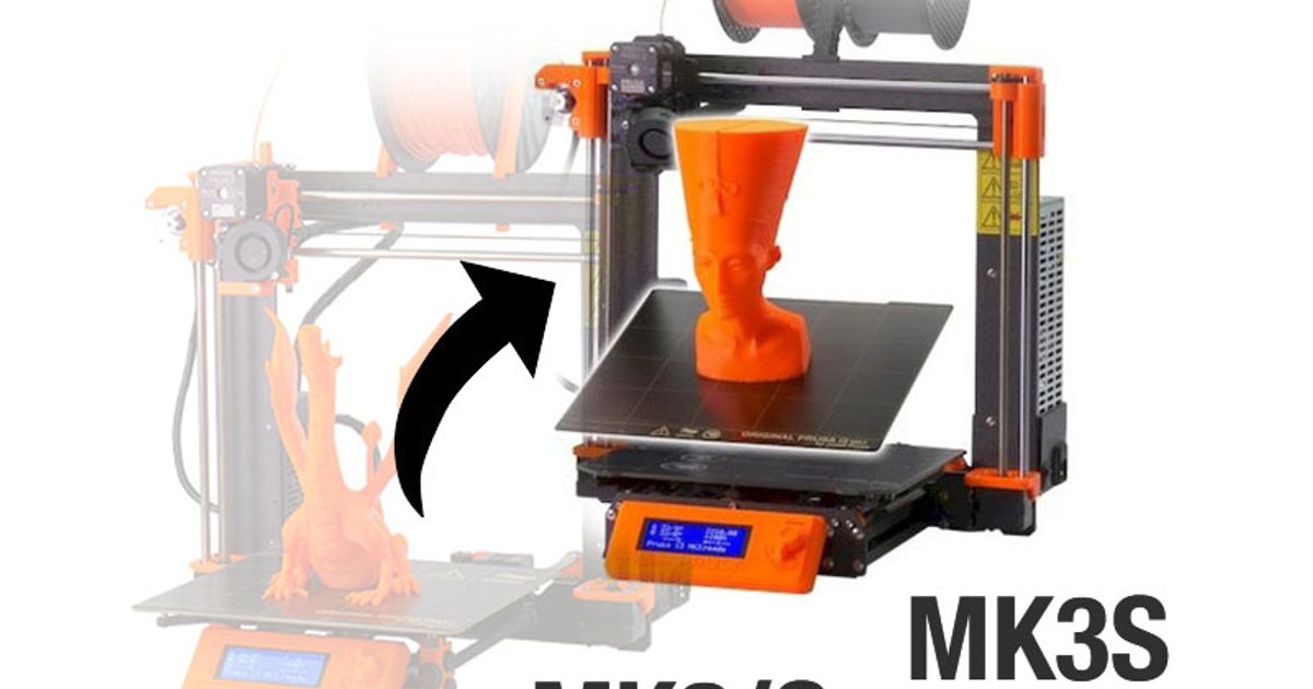I3 MK2S To MK3S Upgrade Printable Parts By Prusa Research Download 