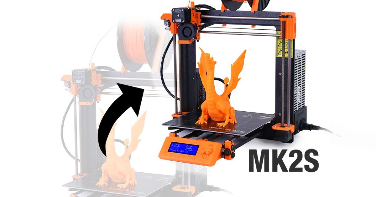 i3 MK2 to MK2S Upgrade Printable Parts by Prusa Research | Download ...