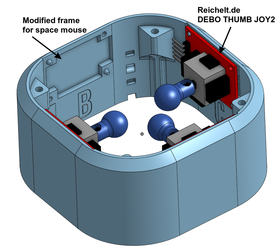 Spacemouse frame: reichelt.de "debo thumb joy2"