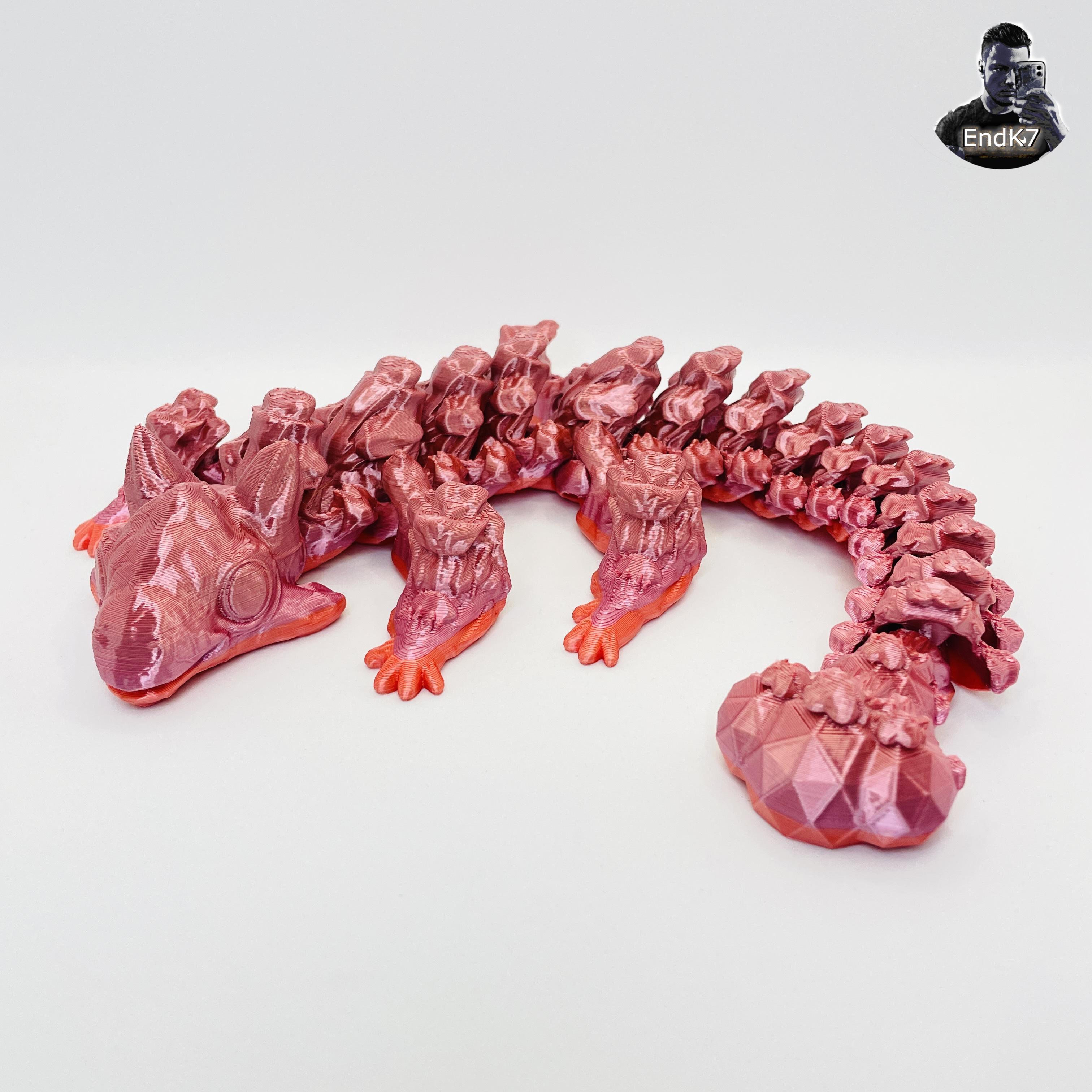 Baby Favorite Dragon - articulated - print in place - no support by ...