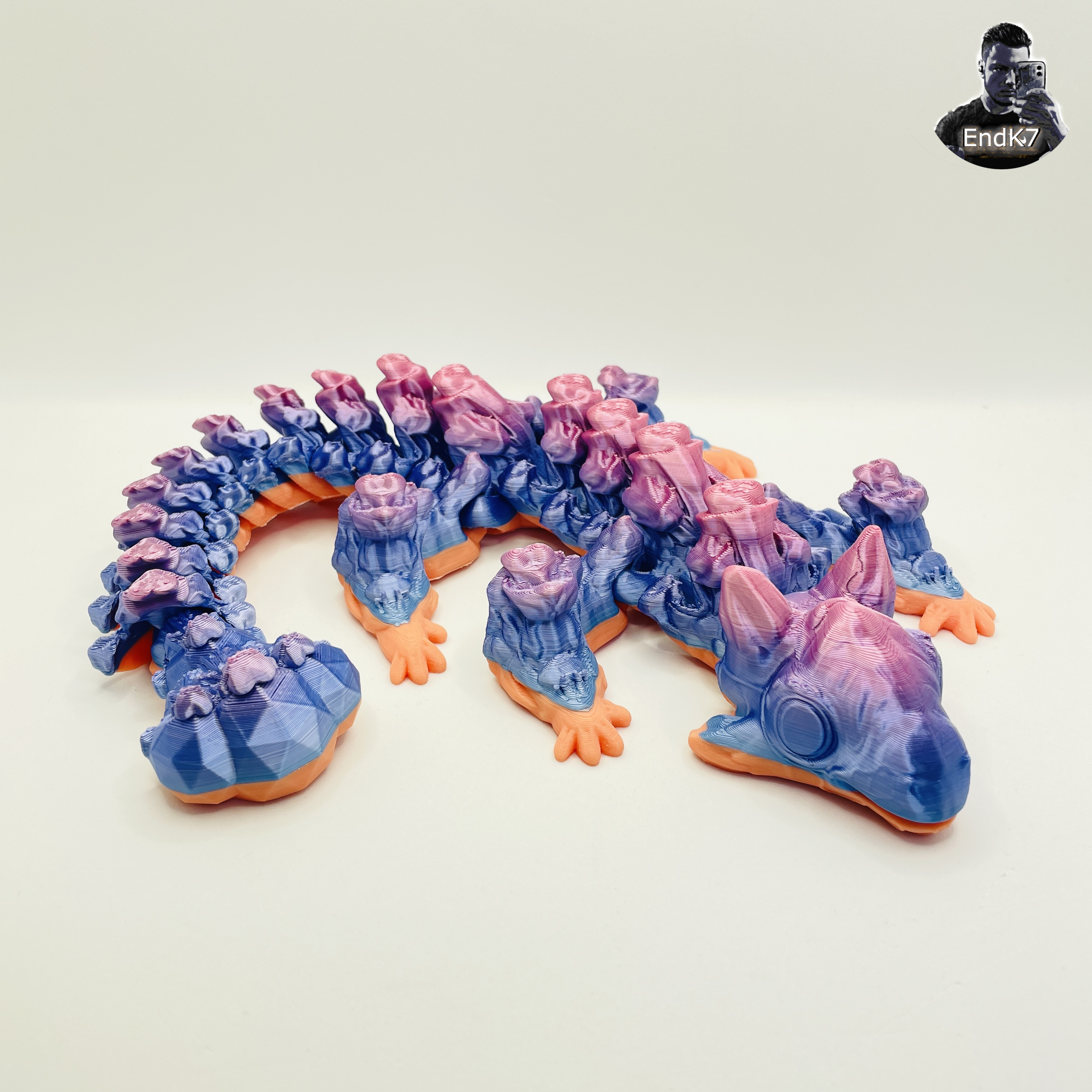Baby Favorite Dragon - articulated - print in place - no support by ...