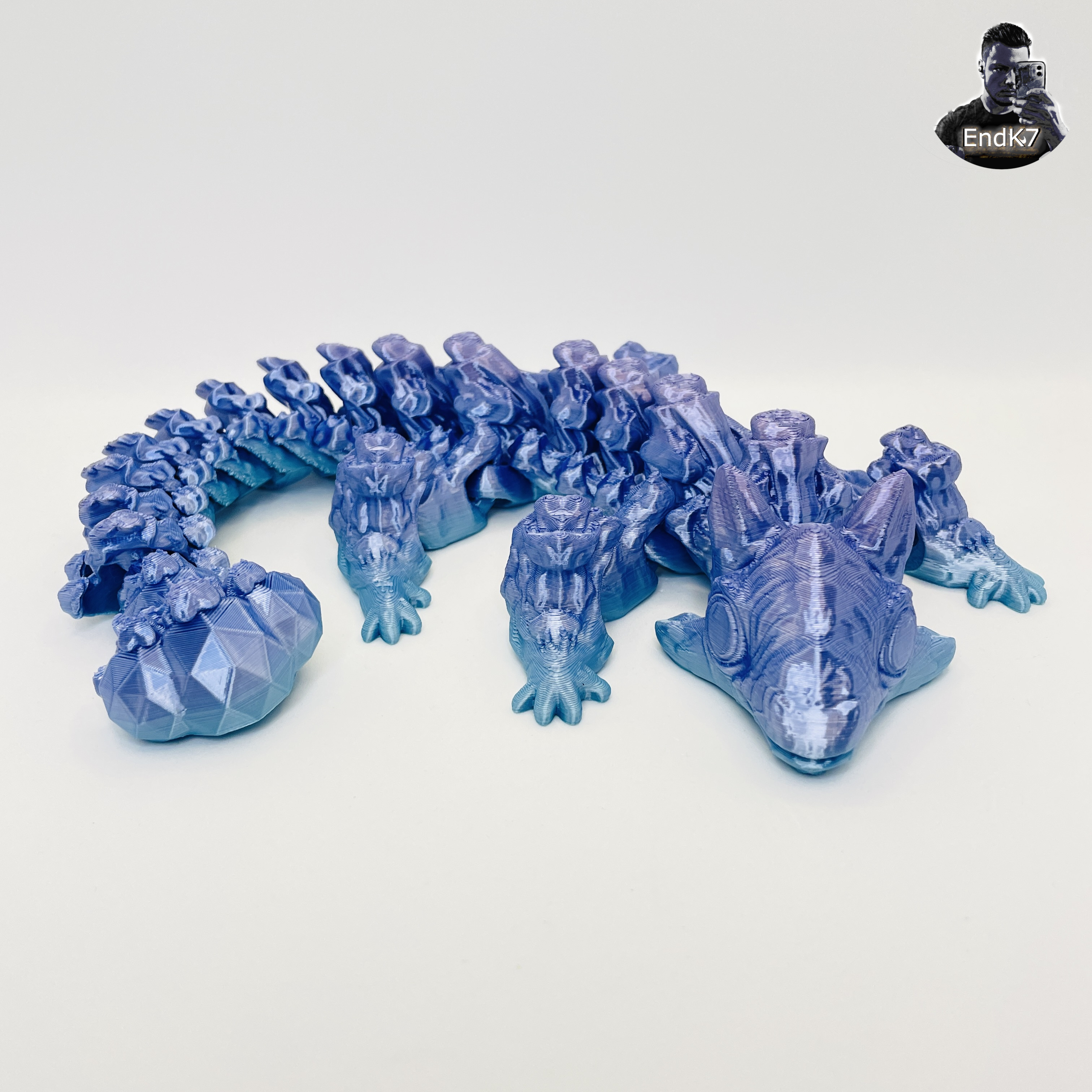 Baby Favorite Dragon - articulated - print in place - no support by ...
