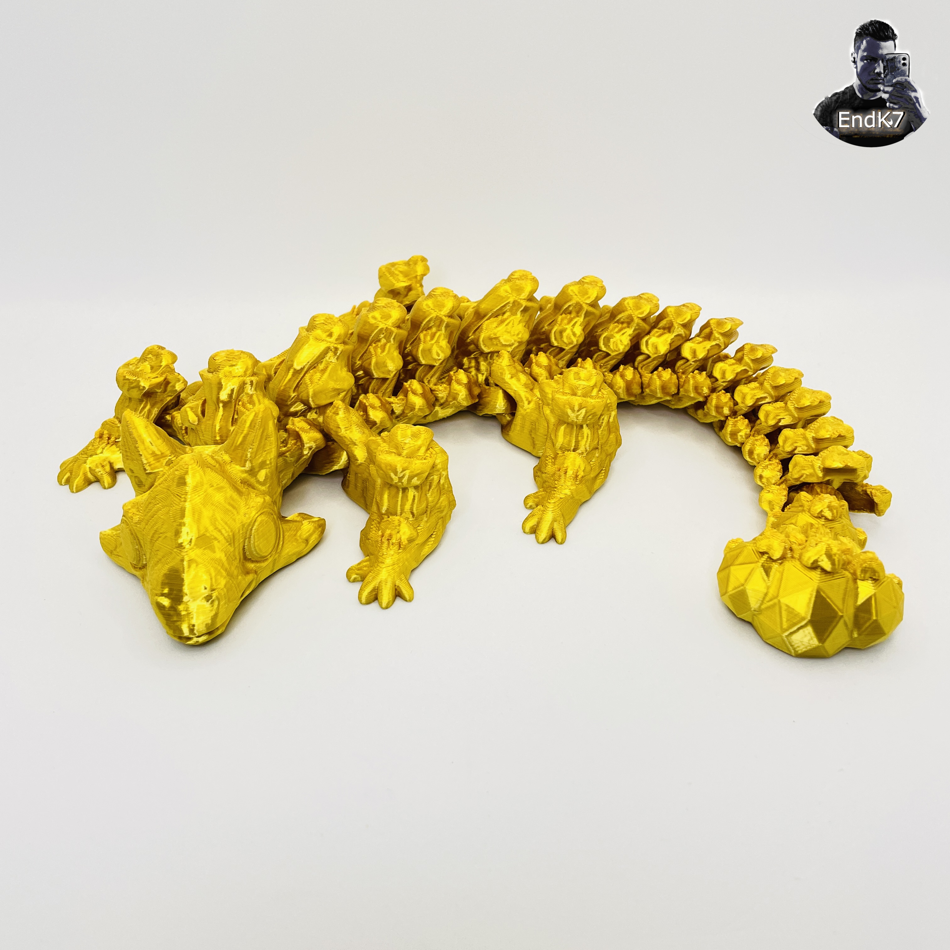 Baby Favorite Dragon - articulated - print in place - no support by ...