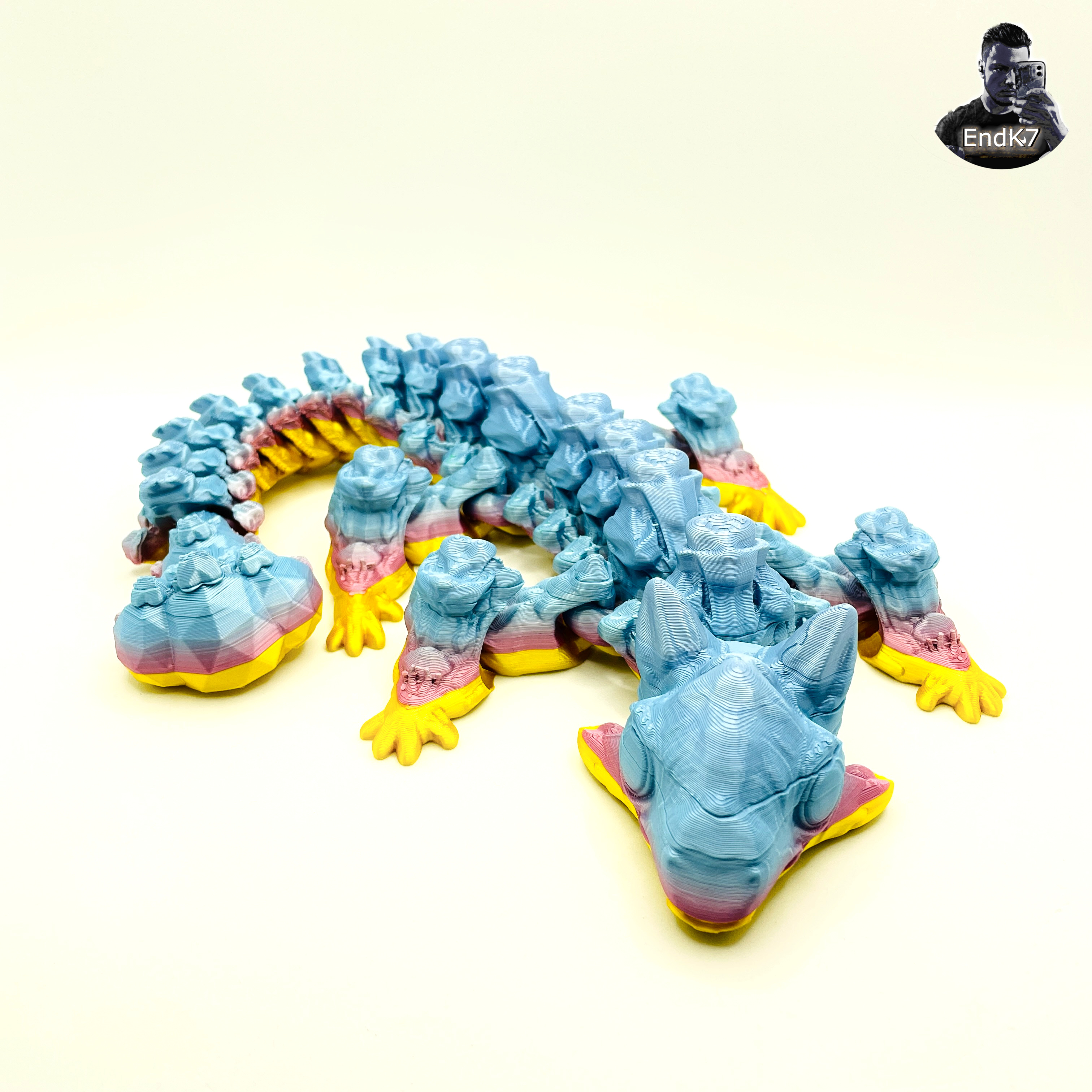 Baby Favorite Dragon - articulated - print in place - no support by ...