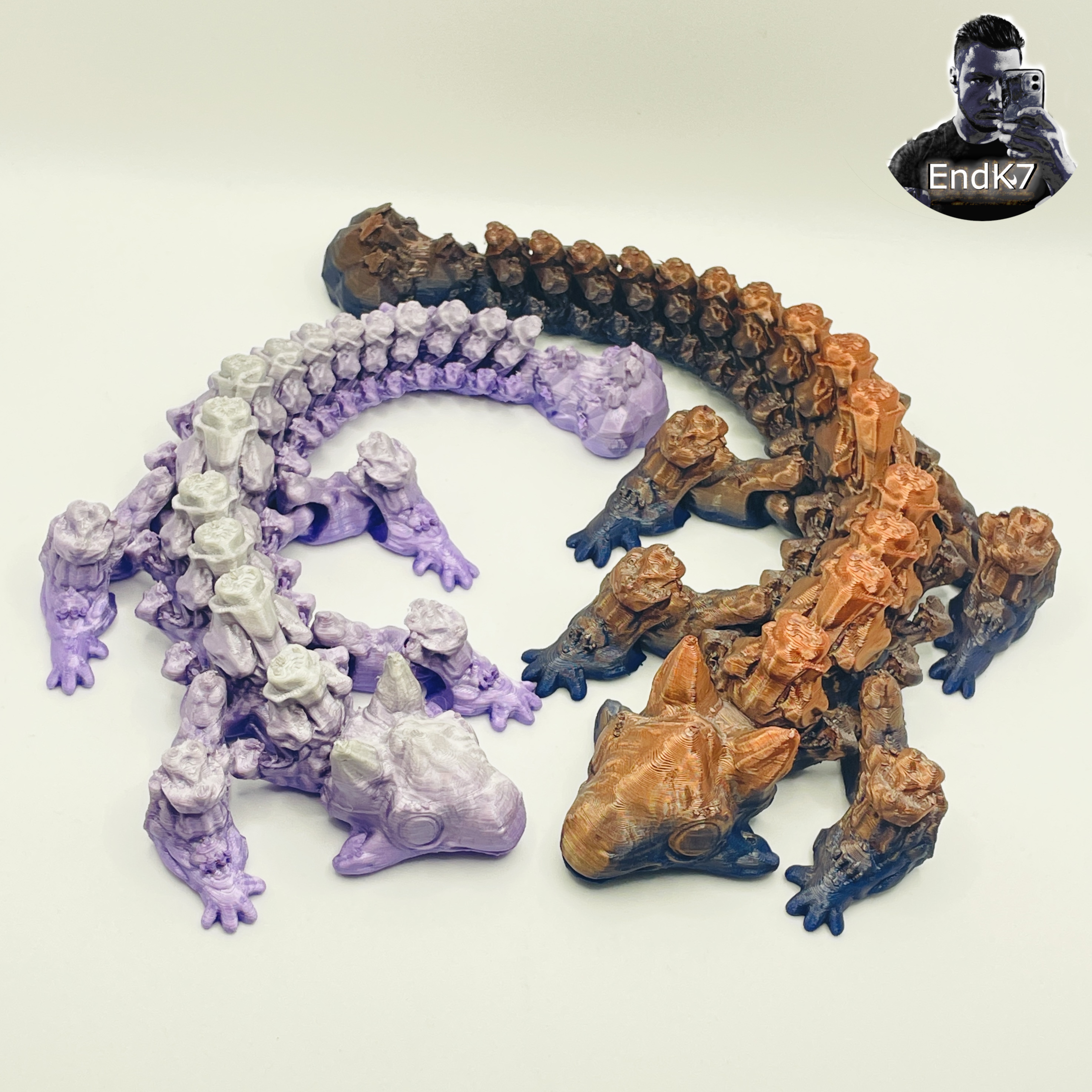 Baby Favorite Dragon - articulated - print in place - no support by ...