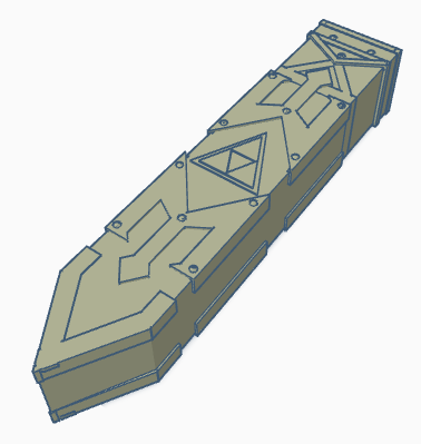master sword sheath for master sword dice holder