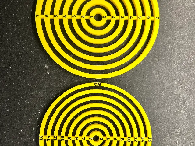 Large Circle Templates (Imperial & Metric)