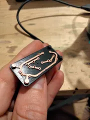 Simple flashing printed circuit