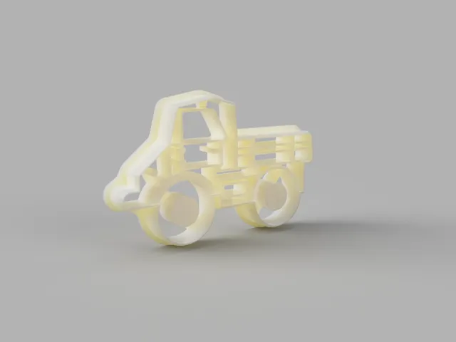 Unimog cookie cutter