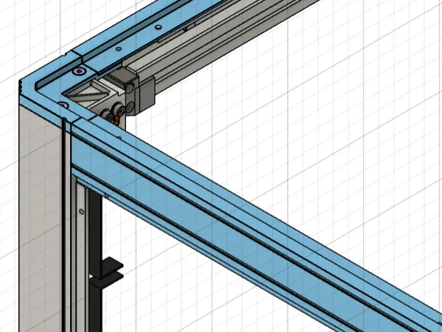 SV08 2020 Top Rail Adapter Bracket (ToolChanger or Lightbar Mods)