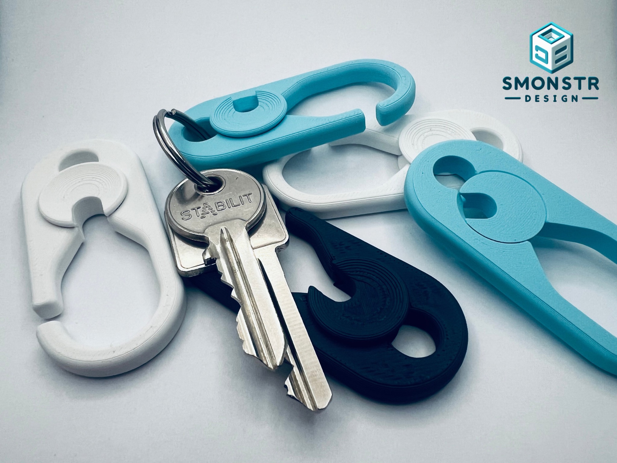 Key Ring - Keychain by SmonstrDesign | Download free STL model ...