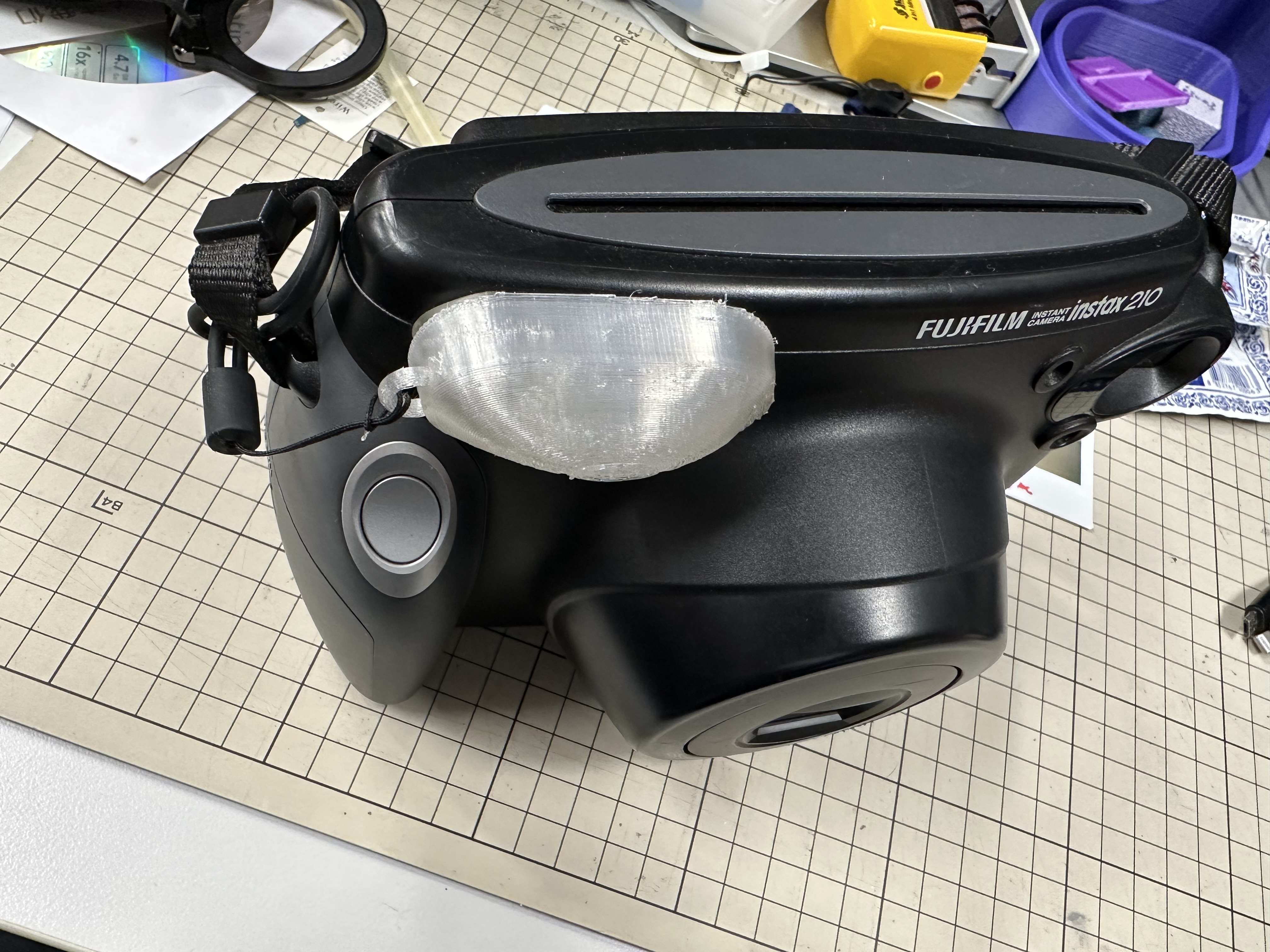 Miniatura 3 do modelo 3D Fuji Instax 210 Flash Diffuser