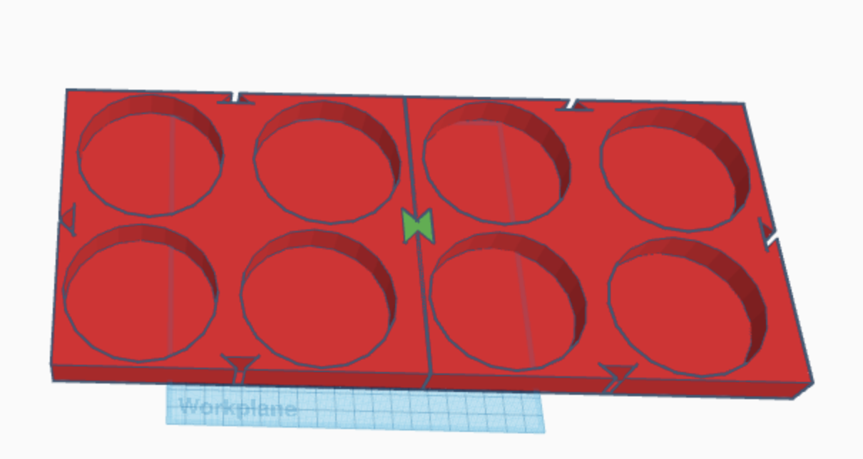 Standard Sample bottle holder, modular, easy print