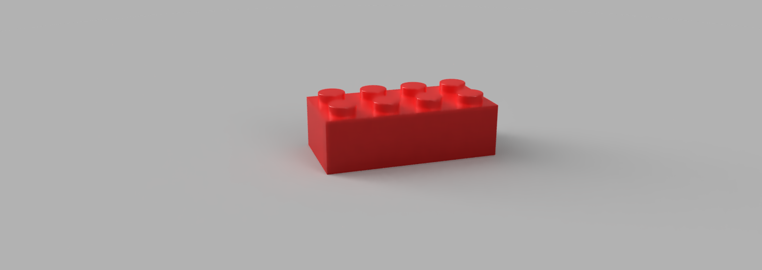 Lego Brick 4x2 by Ancoder | Download free STL model | Printables.com