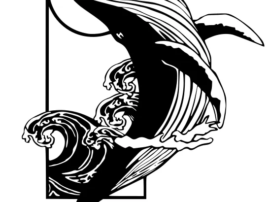 Whale Wall Art