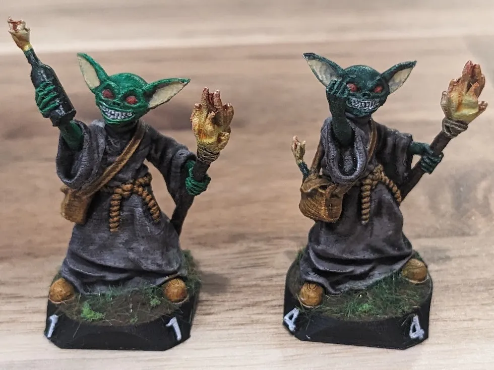 Goblin Pyromancer by VirtuallyJason | Download free STL model