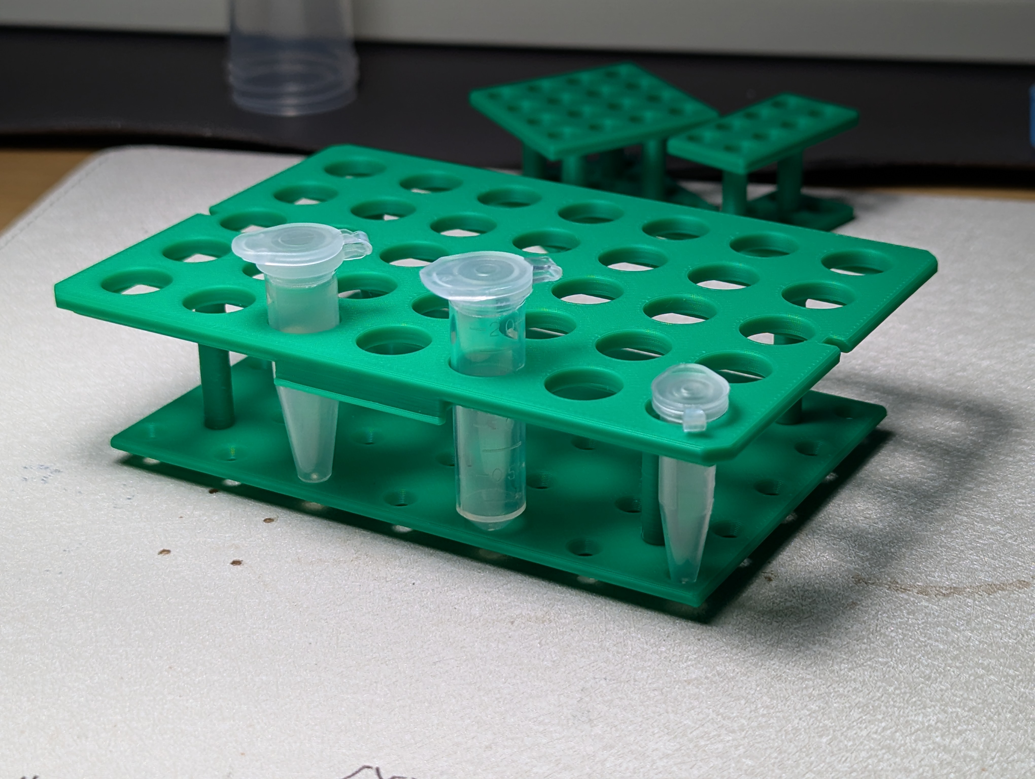 OpenBenchTop - stackable ep tube rack - compatible with epTIPS box — miniatura 3