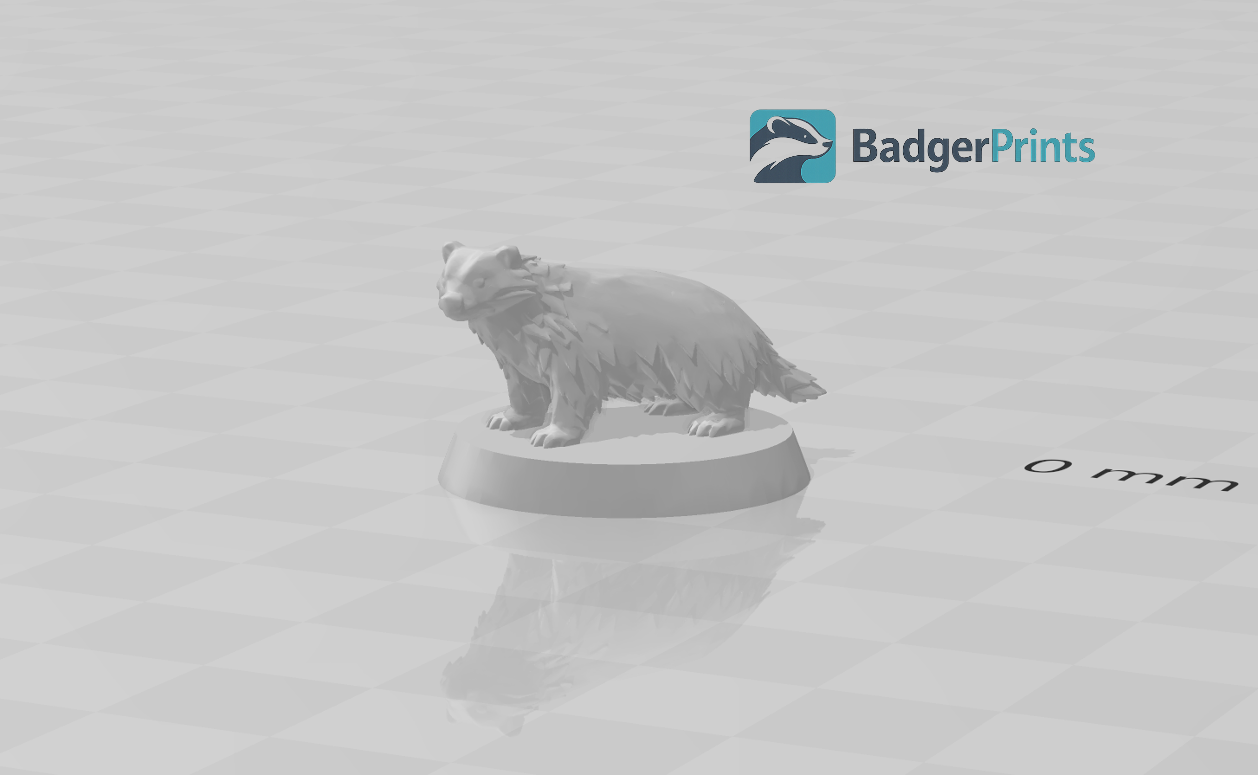 The Badger RPG Miniature