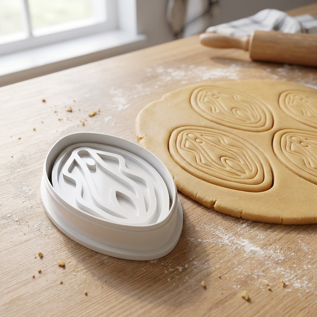 Erotic - Vagina Cookie Cutter And Stamp