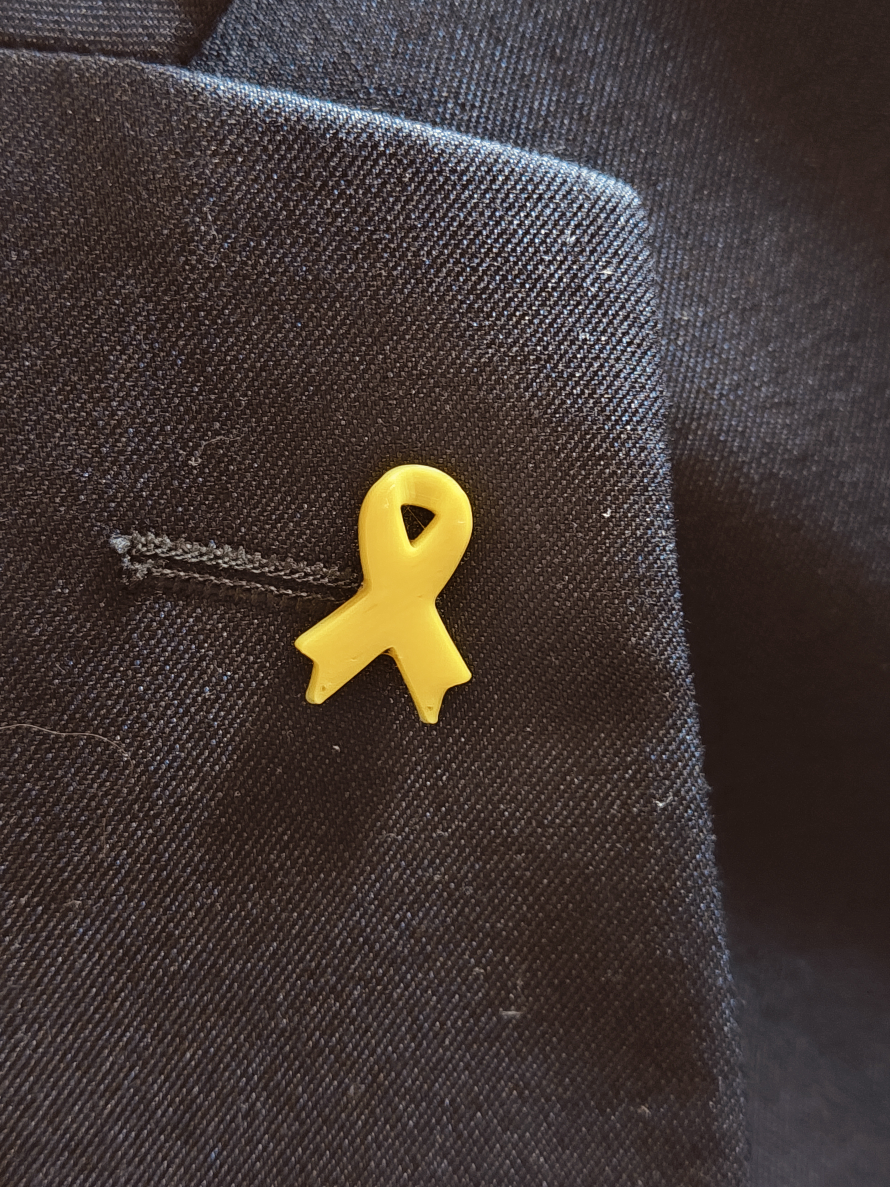 Bring them home ribbon pin