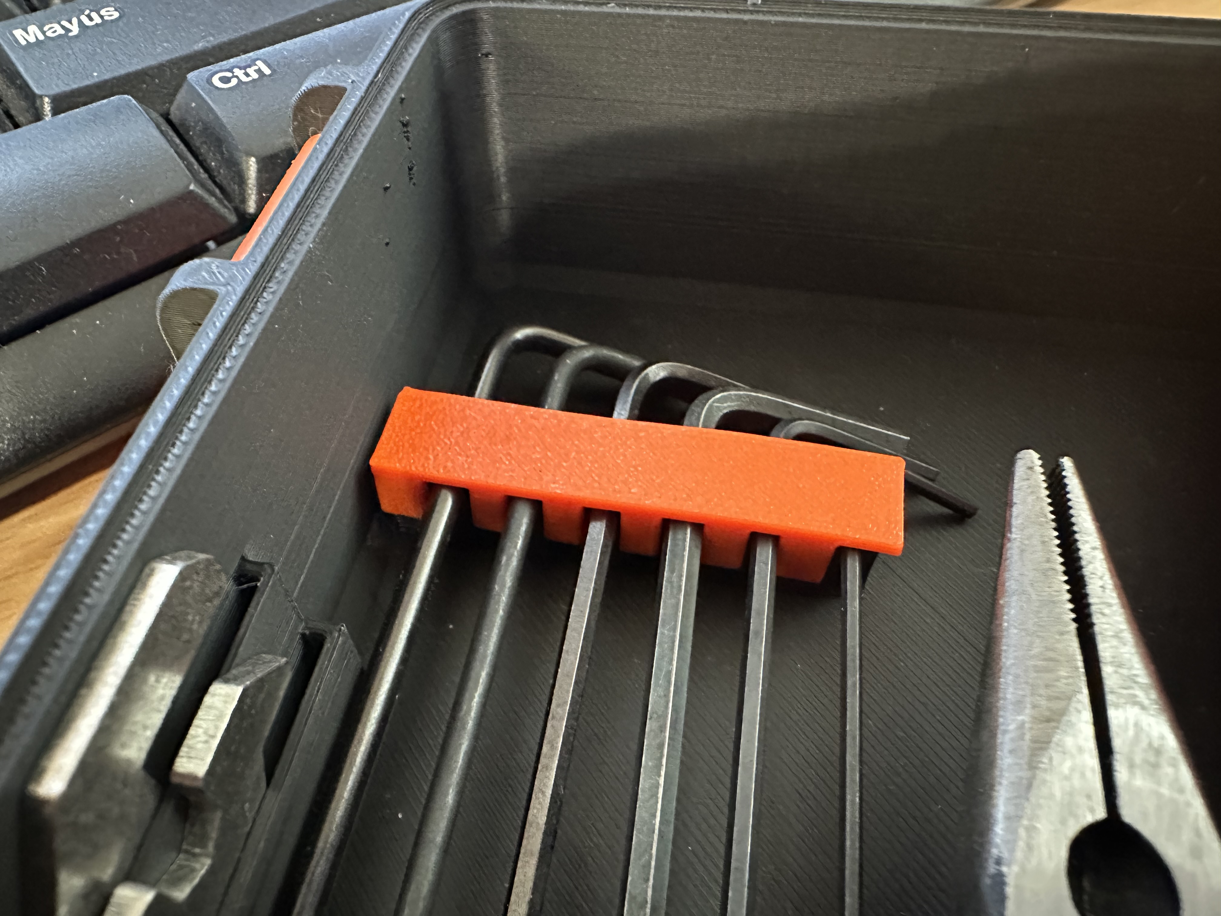 Clip for allen and torx keys