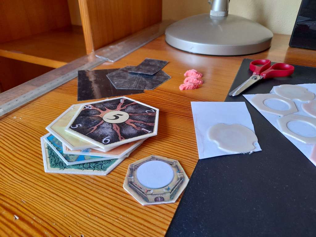 Catan Atlantis Tiles - simple and cheap