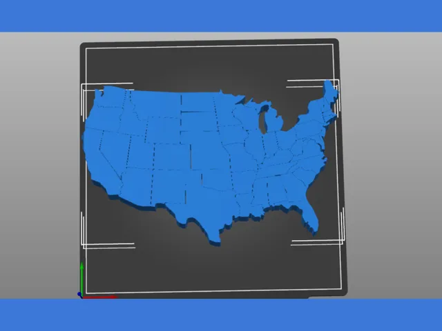 USA Map Vector