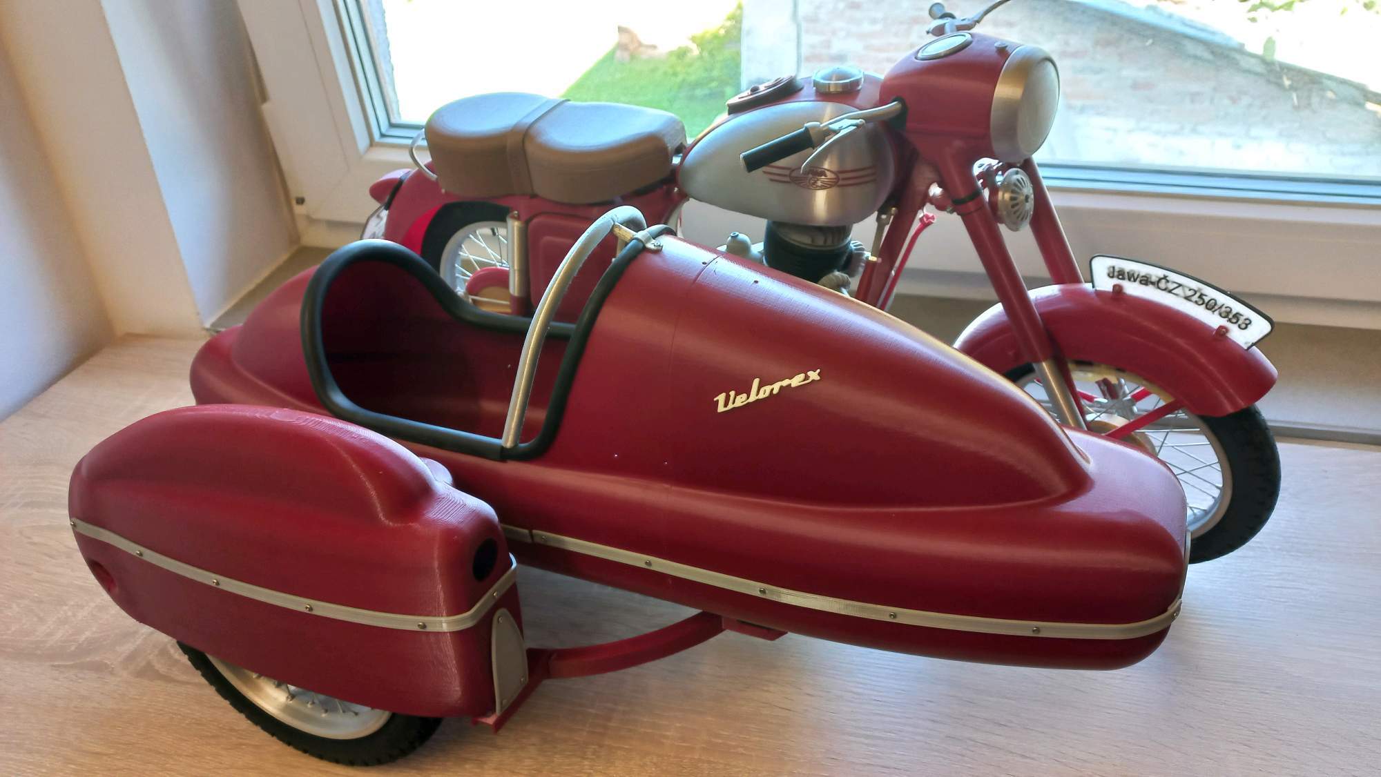 Sidecar Velorex 560 - PART No.3 - The sidecar body and fender