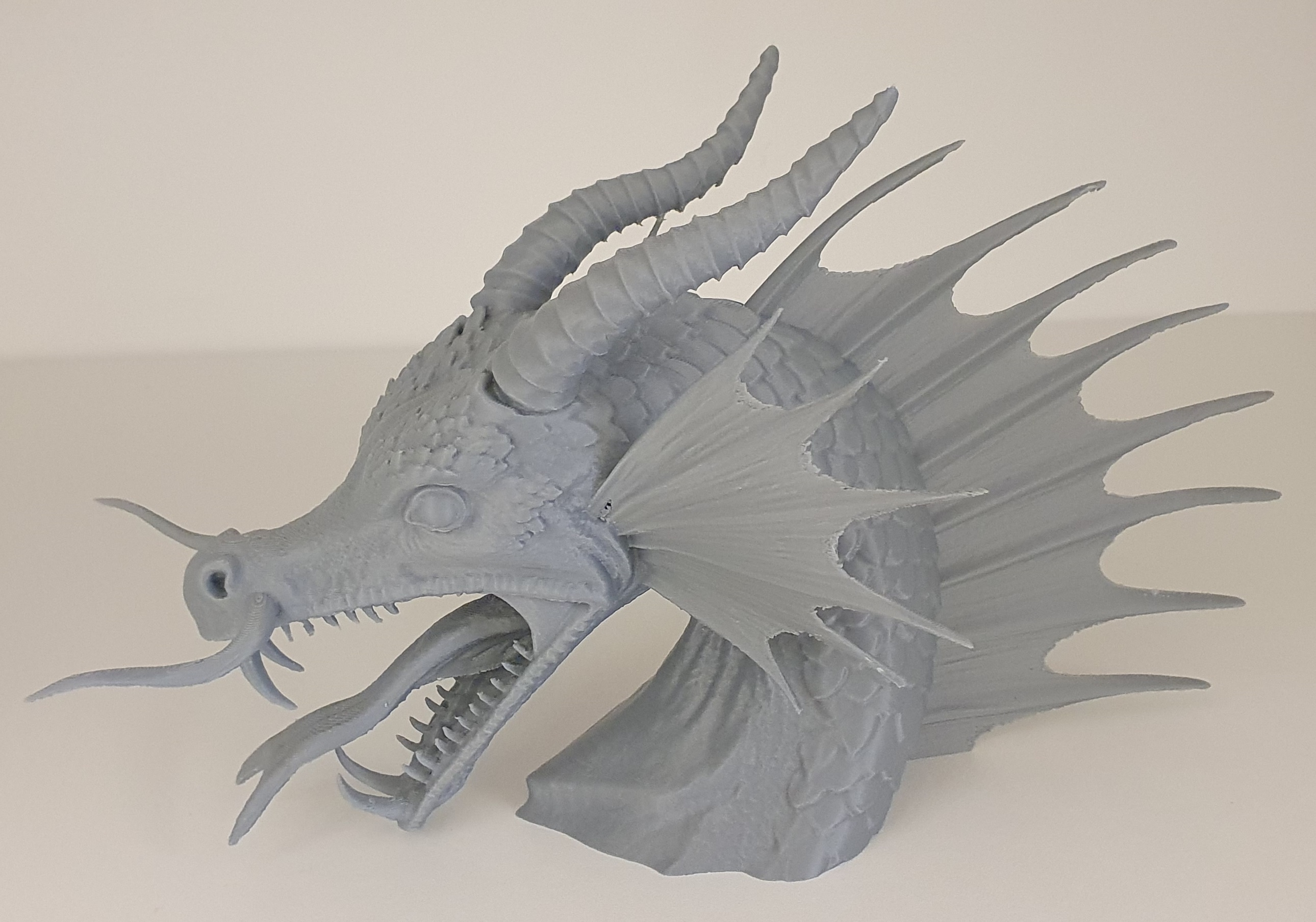 Miniatura 5 do modelo 3D Aquatic Dragon head