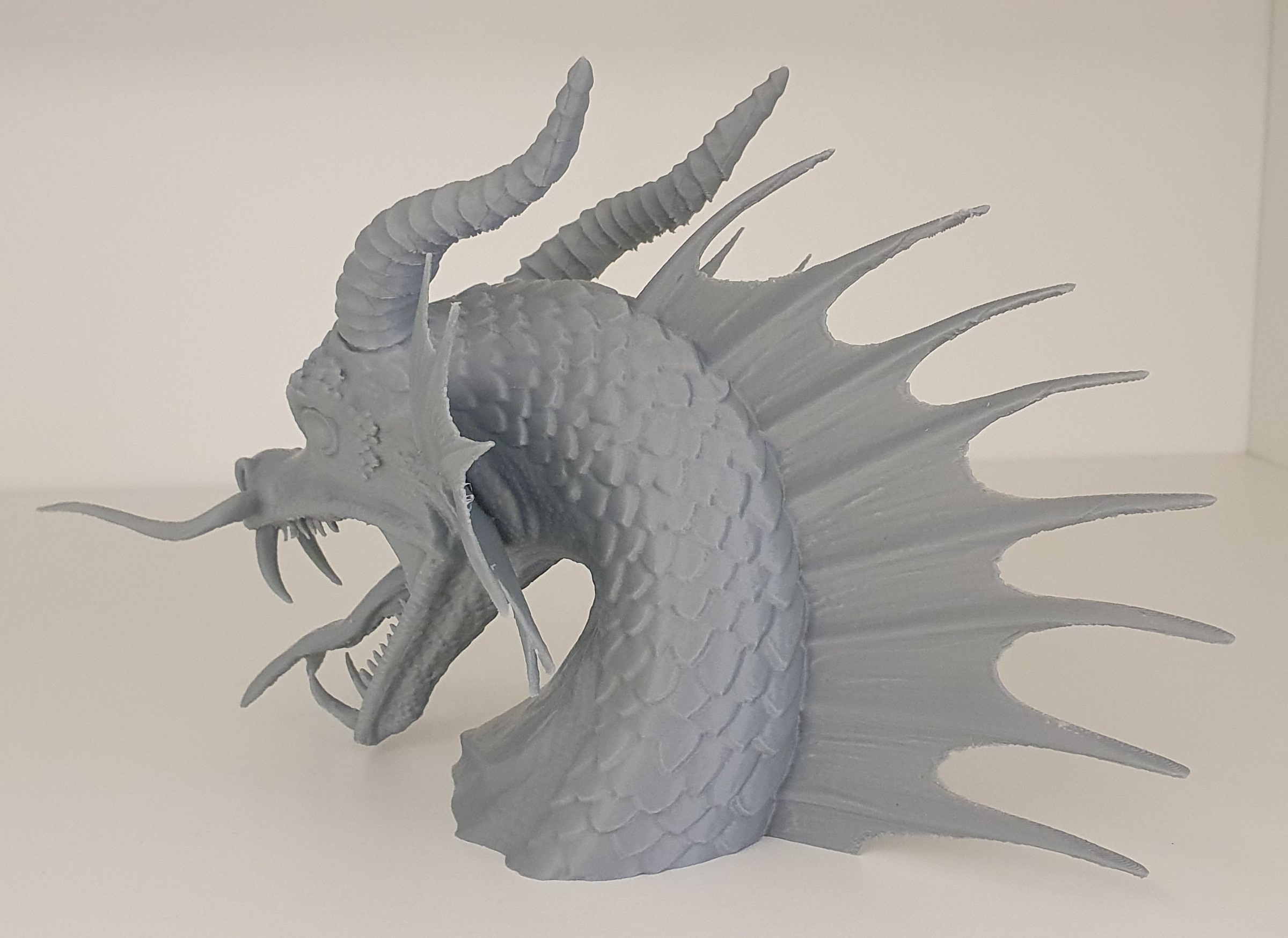 Miniatura 4 do modelo 3D Aquatic Dragon head