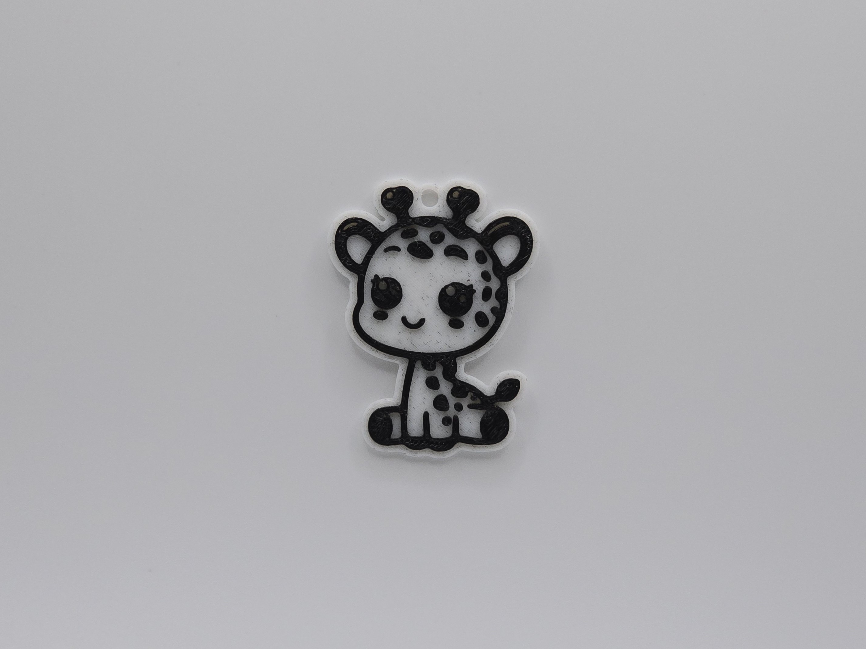Cute Giraffe Keychain